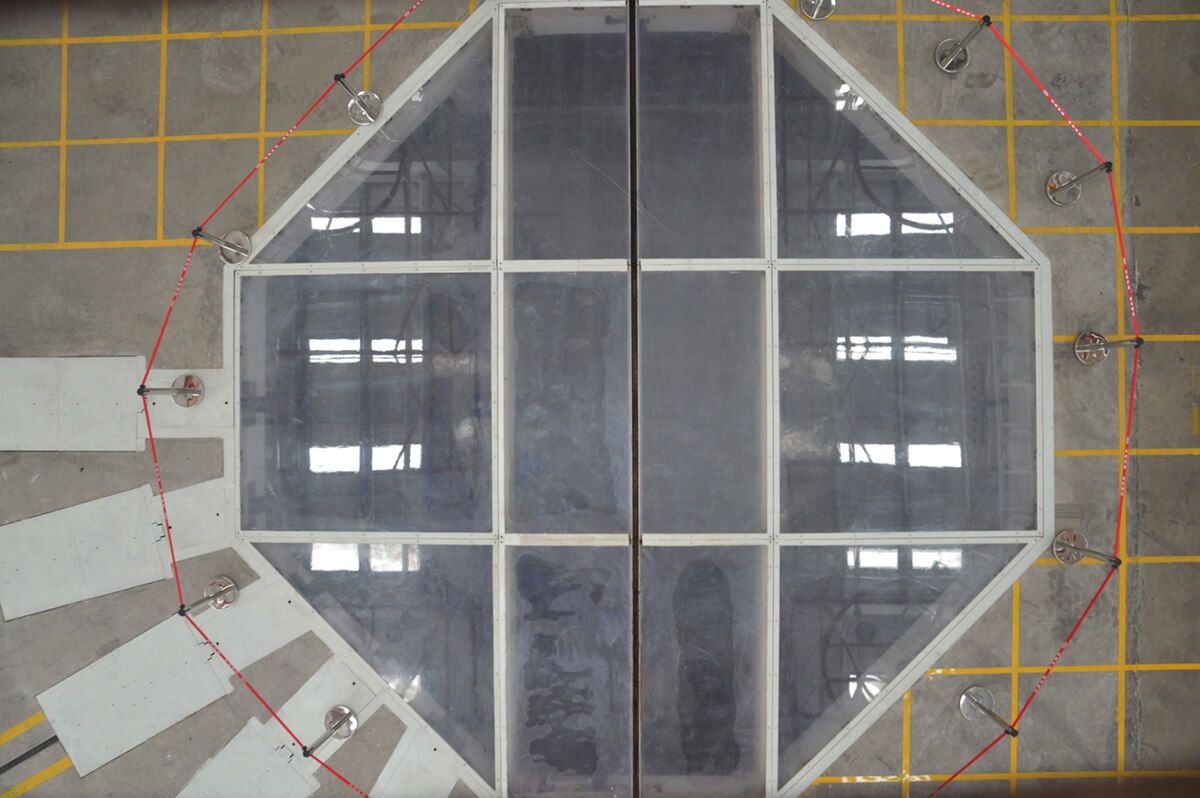 Full-scale crash test facilities