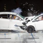 Full scale crash test facilities Aries Passive and active safety